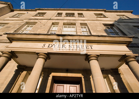 5 Dyer Street un bâtiment architecturalement intéressante à Cirencester Banque D'Images