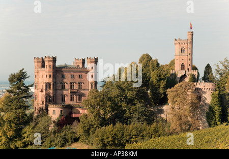 Ortenberg château près d'Offenbourg, Forêt-Noire, Bade-Wurtemberg, Allemagne Banque D'Images