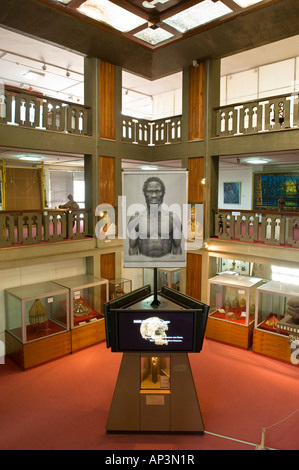 Le hall d'entrée du Musée National d'Addis-Abeba. Banque D'Images