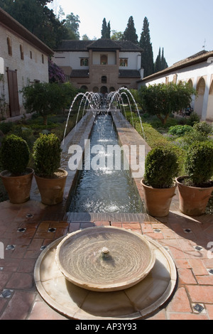 Alhambra de Grenade Espagne Banque D'Images