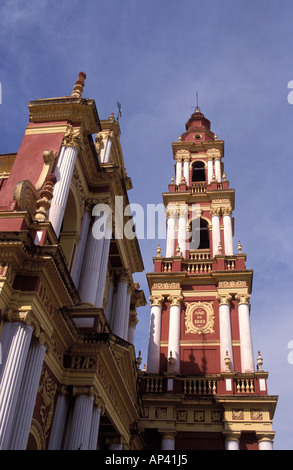 L'Argentine, la province de Salta, Salta, San Francisco church. Banque D'Images