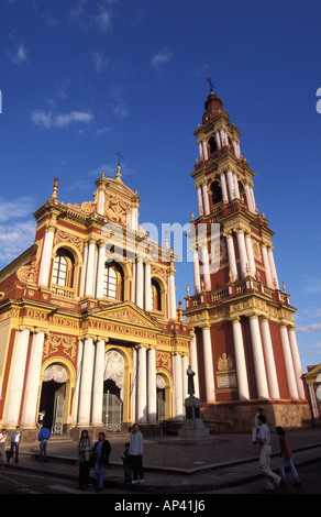 L'Argentine, la province de Salta, Salta, San Francisco church. Banque D'Images