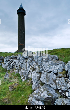 Le monument de Waterloo au sommet de Peniel Heugh dans la région des frontières sud de l'Ecosse Banque D'Images