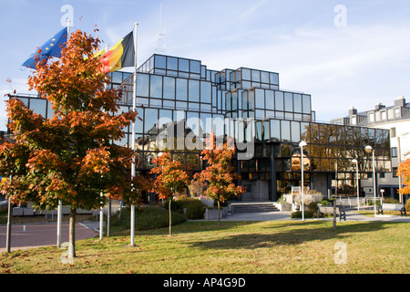 La Cour de Justice de la ville d'Arlon dans le sud de la Belgique Banque D'Images