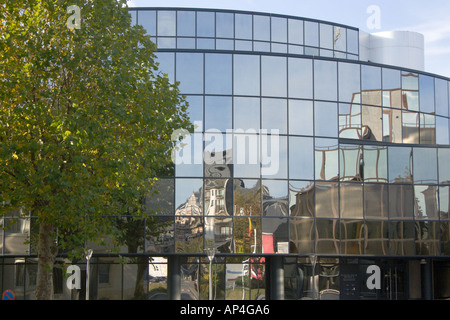 La Cour de Justice de la ville d'Arlon dans le sud de la Belgique Banque D'Images