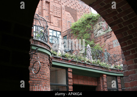 Boettcherstrasse Brême Allemagne. Banque D'Images