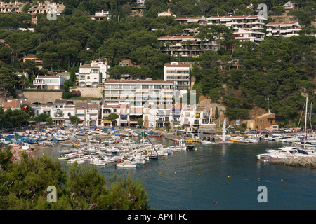 Resort de Llafranc, sur la Costa Brava en Espagne Banque D'Images