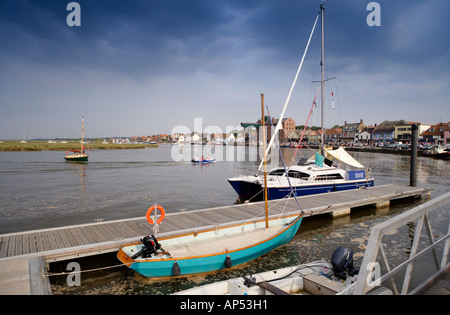 Puits de la mer quai suivant Norfolk UK Banque D'Images