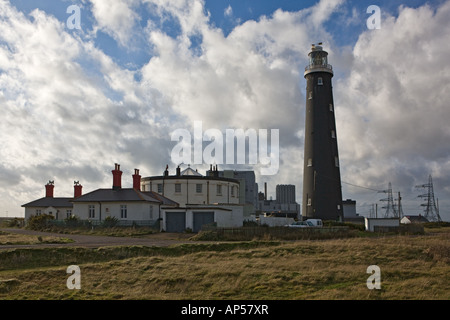 Le phare de Dungeness 'vieux' 1904 Banque D'Images
