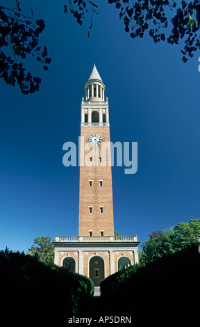 Bell Tower University of North Carolina Chapel Hill en Caroline du Nord USA Banque D'Images