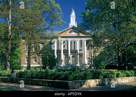 Manning Hall University of North Carolina Chapel Hill en Caroline du Nord USA Banque D'Images