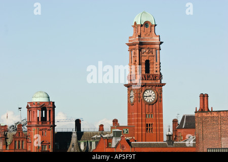 Bâtiment d'assurance Refuge Palace Hotel Manchester UK Banque D'Images