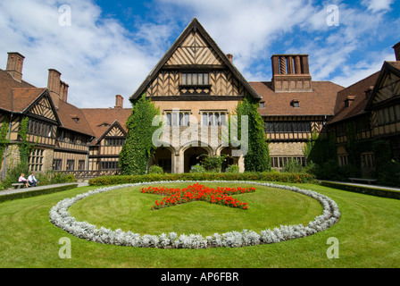 Château Cecilienhof à Potsdam Berlin Allemagne Banque D'Images