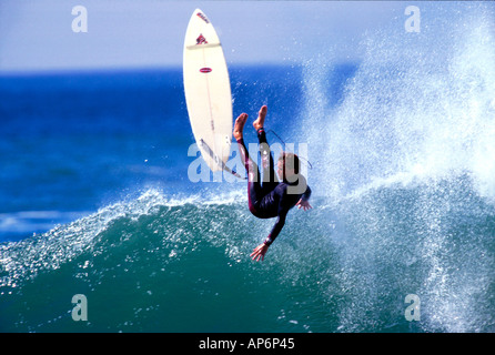 JAMES HENDY SURF EFFACER PORTUGAL Banque D'Images