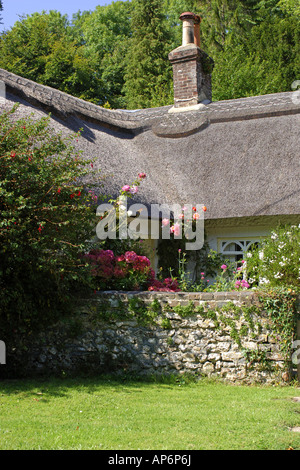 English Chalet jardin à la Milton Abbas Dorset Banque D'Images