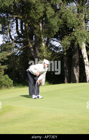 Mike Weir, golfeur professionnel canadien. Carnoustie, 2007 British Open Golf Championship Banque D'Images