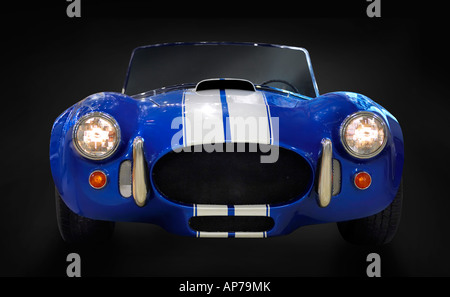 AC Cobra bleu classic Anglo American sports car Banque D'Images