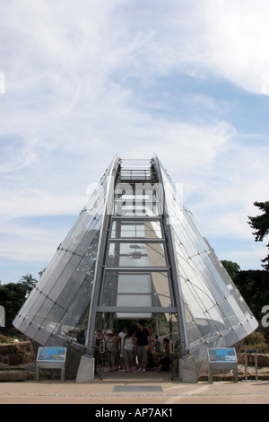 Les Davies Alpine House a ouvert ses portes en mars 2006 à Kew Gardens à Surrey, Londres Banque D'Images