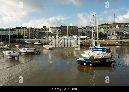 Harbour et Port St Mary, à l'île de Man Banque D'Images