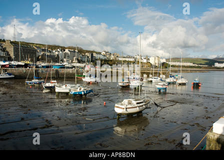 Port St Mary, à l'île de Man Banque D'Images