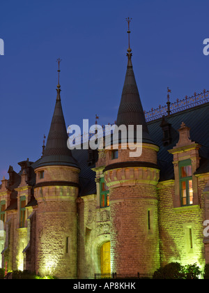 Canada Québec Québec Manège militaire l'Armory au crépuscule Banque D'Images