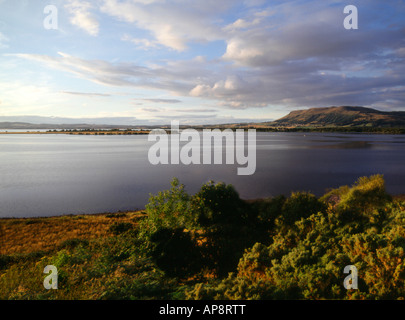 dh Bishop Hill LOCH LEVEN KINROSS Scottish nature Reserve ecosse printemps de fife Banque D'Images