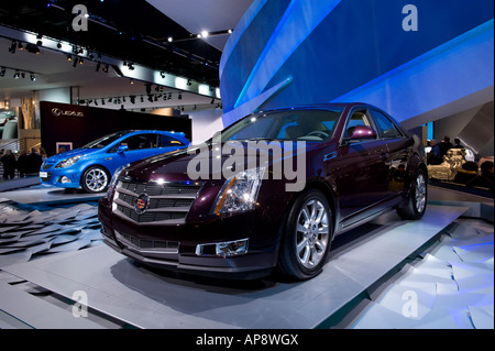 2008 Cadillac CTS au 2008 North American International Auto Show de Detroit Michigan USA Banque D'Images