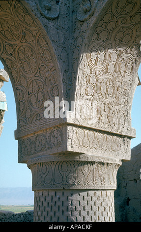 Le Noh Gunbad mosquée, Balkh, Afghanistan Banque D'Images