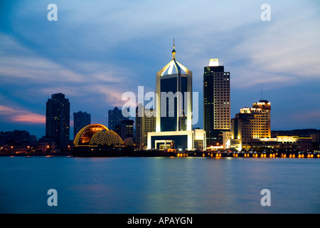 La ville de Qingdao Banque D'Images