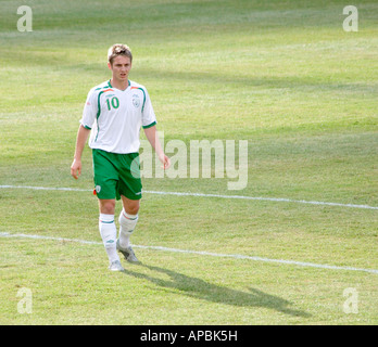 Star international irlandais Kevin Doyle Banque D'Images