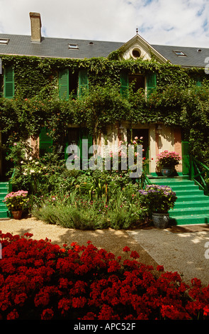 Résidence Claude Monet, Giverny, France Banque D'Images