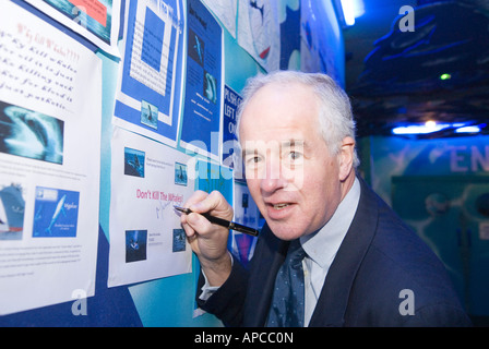 Ex-député conservateur Michael Jack Banque D'Images