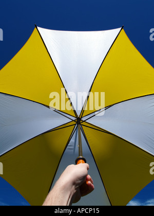 Parapluie lumineux Banque D'Images