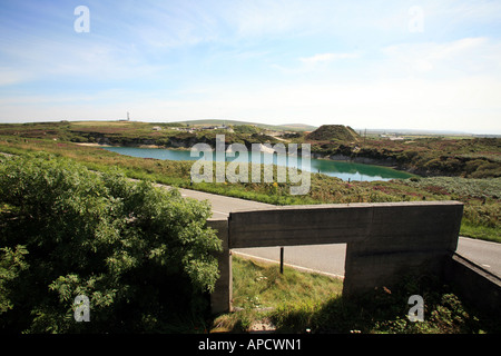 Des galeries de mines abandonnées près de St Just Penwith Cornwall UK Banque D'Images