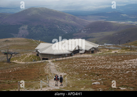 Le Restaurant Ptarmigan sur Cairn Gorm dans le Parc National de Cairngorms Banque D'Images