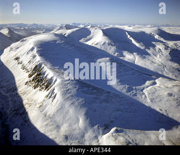 Parc National des Cairngorms l'Ecosse en hiver neige UK GPLM 1009 Banque D'Images