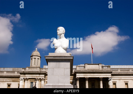 Alison hdb statue à Trafalgar Square Banque D'Images