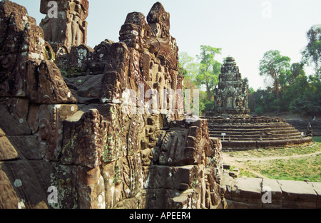 Avis de Neak Poan Temple Banque D'Images