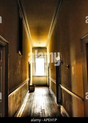 Couloir intérieur de Gadsby Tavernes, Vieille Ville, Alexandria, VA Banque D'Images