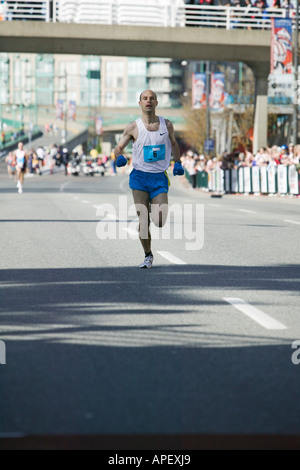 Vancouver Sun Fun Run 10k 3e Place Joel Bourgeois 29m46s Banque D'Images