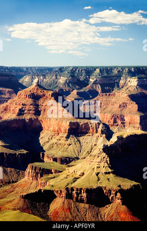 Grand Canyon, Arizona vue aérienne (2). Banque D'Images