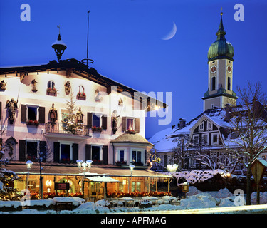 DE - La Bavière : Garmisch-Partenkirchen Banque D'Images