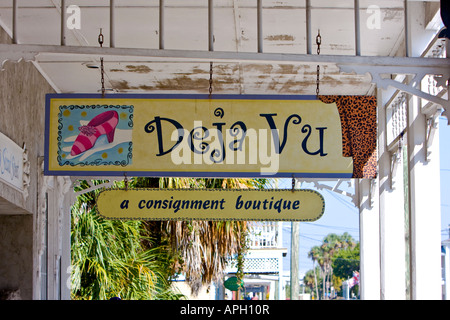 Locations touristiques et historiques de cedar key floride Banque D'Images