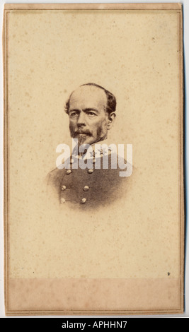 Carte de visite de Joseph Johnston. Banque D'Images