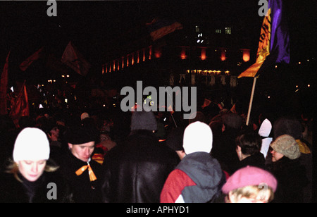 Révolution Orange, Nezaleznosty Maydan, Iouchtchenko, l'Ukraine, l'Ukraine, Kiev, Kiev, 2004, Timoshenko, Ianoukovitch, la démocratie Banque D'Images