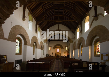 Église saxonne Brixworth près de Northampton Northamptonshire Angleterre Royaume-Uni Royaume-Uni GB Grande-bretagne Îles britanniques Europe EU Banque D'Images