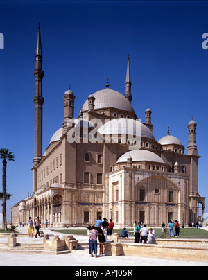 Géographie / voyages, Egypte, Le Caire, les bâtiments, l'architecture, les mosquées, mosquée d'albâtre, vue extérieure, , Additional-Rights Clearance-Info-Not-Available- Banque D'Images