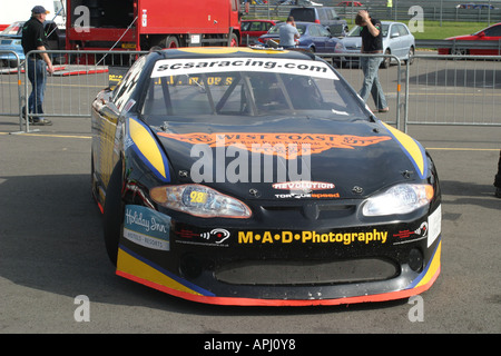 V8 type Nascar stock car Banque D'Images