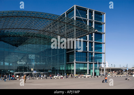 Allemagne, Berlin, Friedrichshain, Ostbahnhof (gare centrale) Banque D'Images