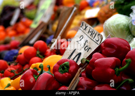 Marché de Hotorget à Stockholm en Suède Banque D'Images